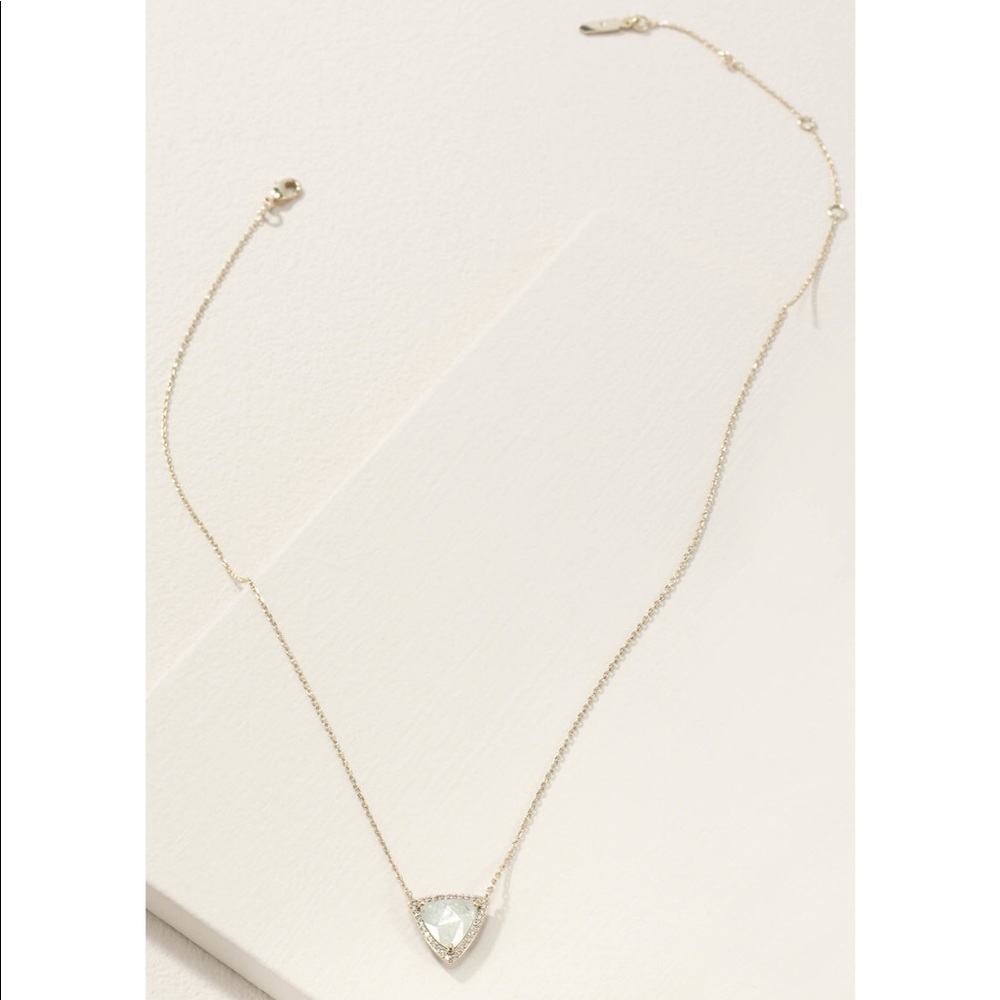 Stella & Dot | Shimmering Pale Gold+Pavé Sommerville Delicate Pendant Ne… - Picture 12 of 12